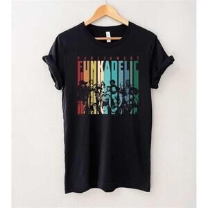 Funkadelic Band Retro Shirt Rock Music Graphic Tee Funk Music Fan